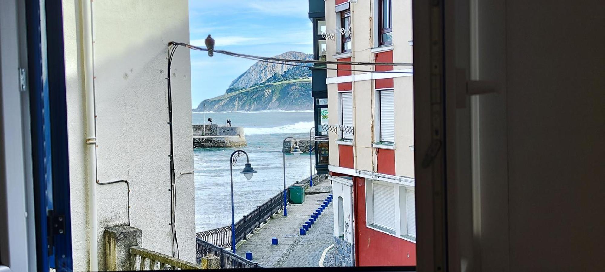 Mundaka Portu Zarra Apartment ภายนอก รูปภาพ