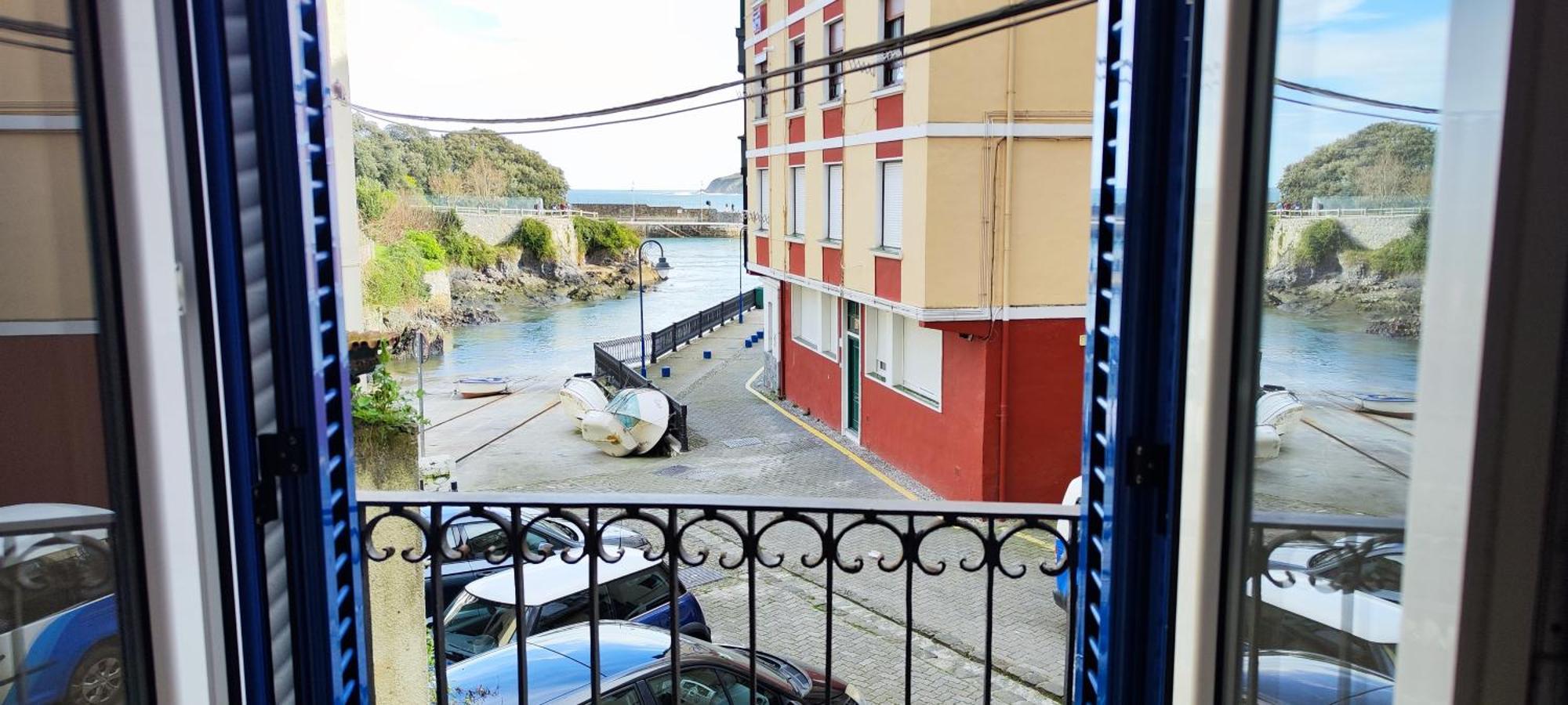 Mundaka Portu Zarra Apartment ภายนอก รูปภาพ