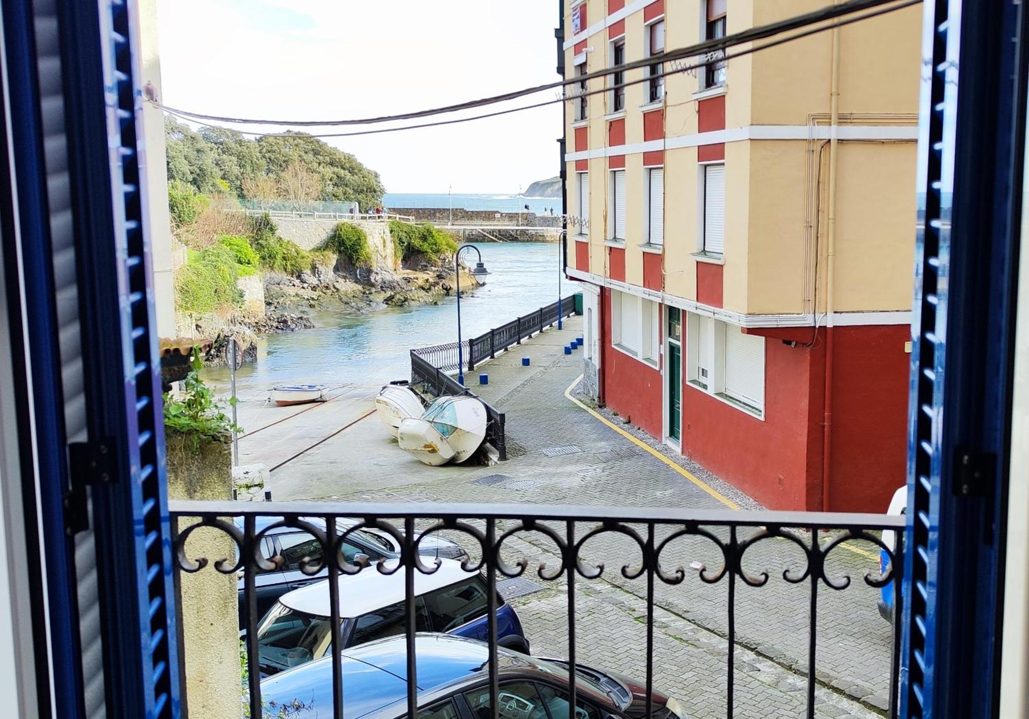 Mundaka Portu Zarra Apartment ภายนอก รูปภาพ